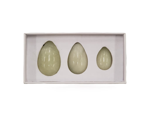 Yoni Egg Set - Drilled (Assorted Colors)