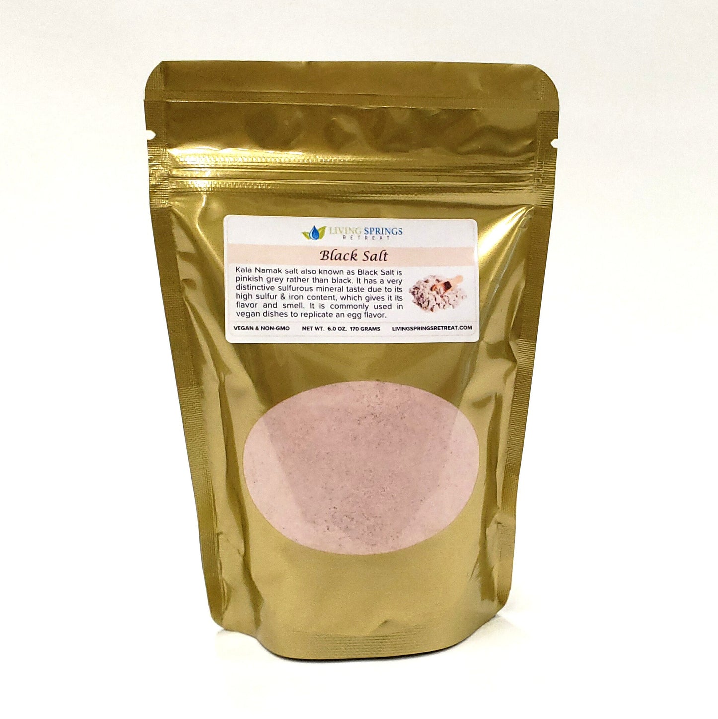 Himalayan Black Salt, 6 oz.