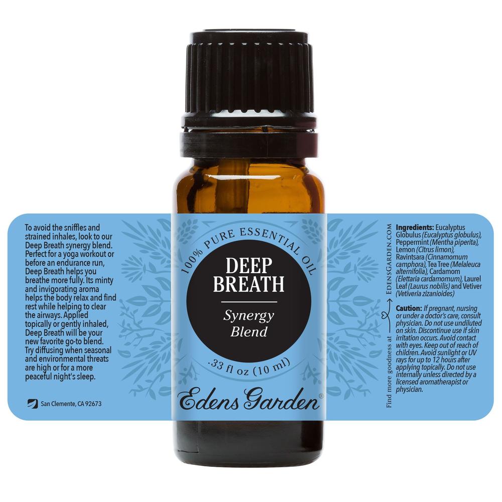 Deep Breath Essential Oil Blend, 10 ML
