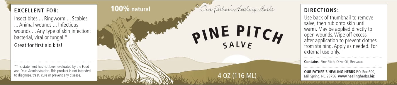 Pine Pitch Salve
