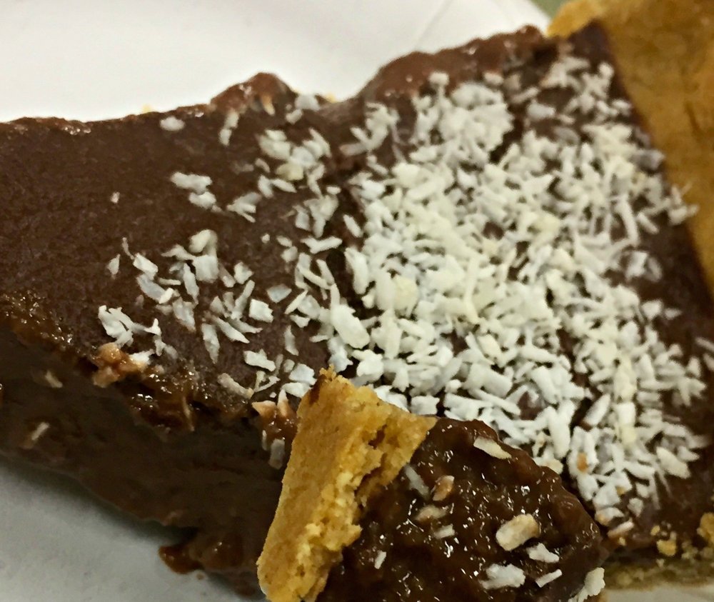 Carob Cream Pie & Quick Pie Crust