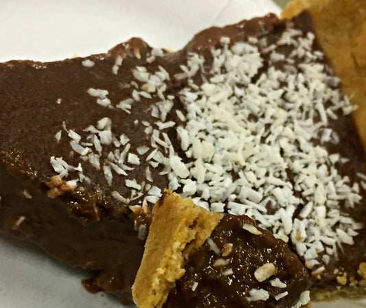 Carob Cream Pie & Quick Pie Crust