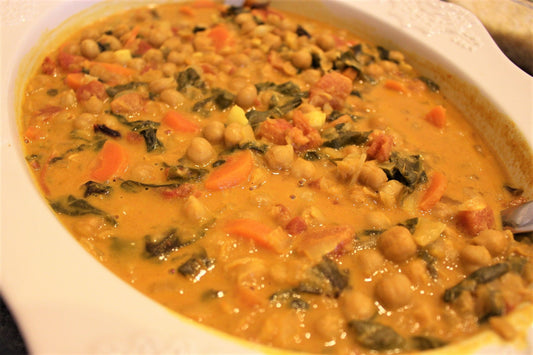 Coconut Curry with Greens