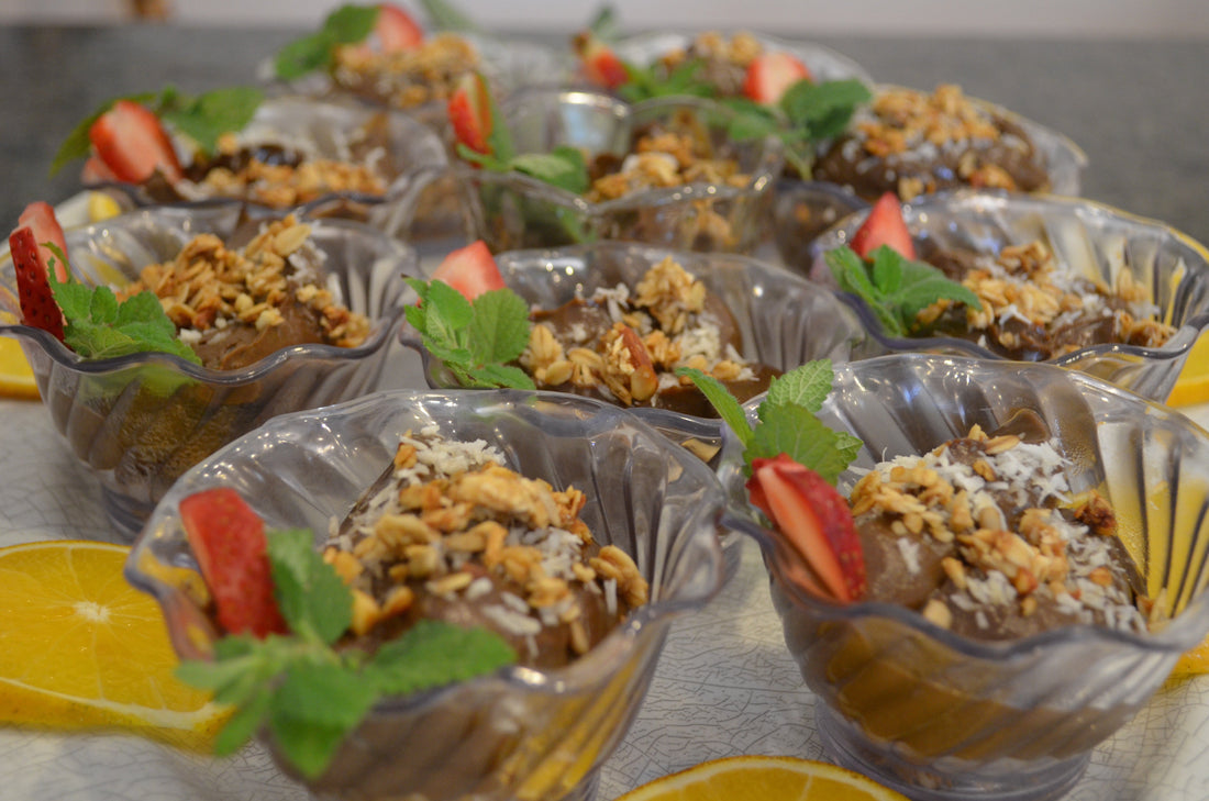 Carob Avocado Pudding