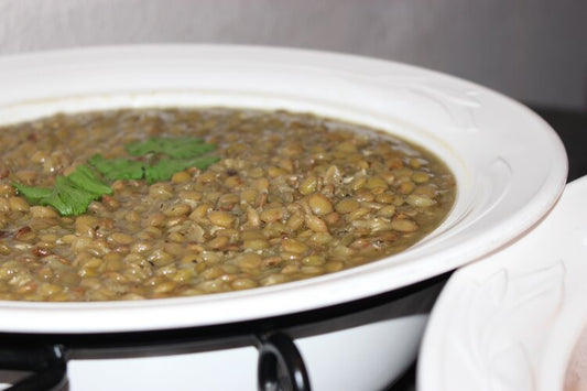 Curried Brown Lentils