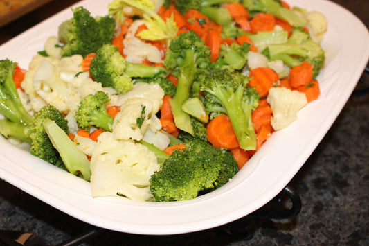 Broccoli, Cauliflower & Carrots