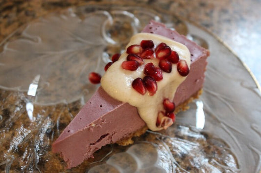 Pomegranate Cheesecake