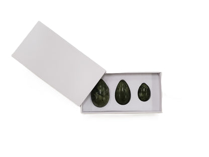 Yoni Egg Set - Drilled (Assorted Colors)