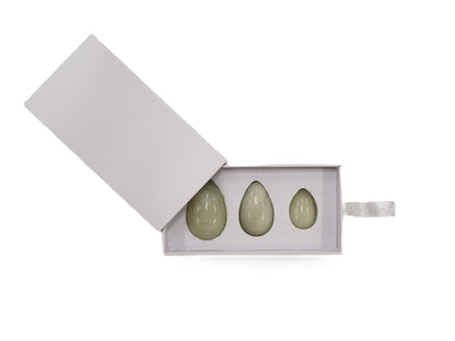 Yoni Egg Set - Drilled (Assorted Colors)