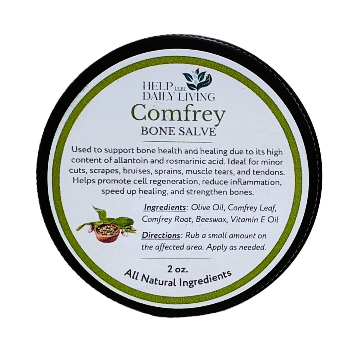 Comfrey Bone Salve, 2 oz.