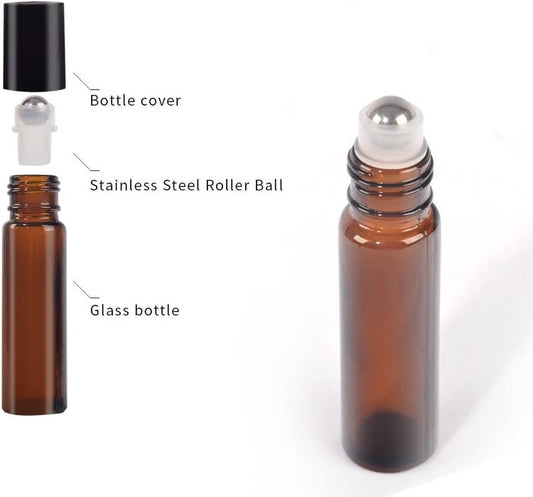 Roller Bottles (3), 10 ml., EO Bottle Key, Modern Essentials Booklet, First Aid Booklet