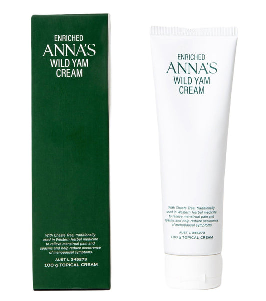 Anna’s Wild Yam Cream, 3.5 oz. - NEW PACKAGING!