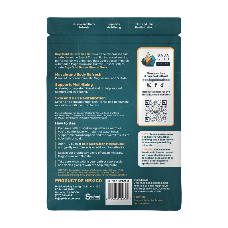 Baja Gold Ocean Mineral Soak