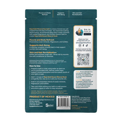 Baja Gold Ocean Mineral Soak
