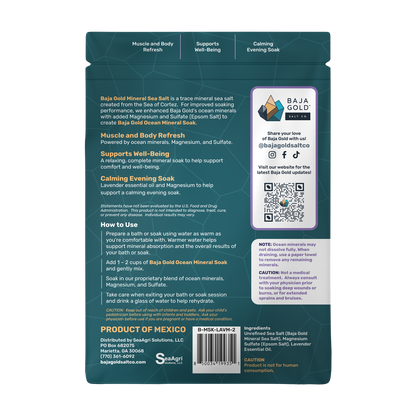 Baja Gold Ocean Mineral Soak