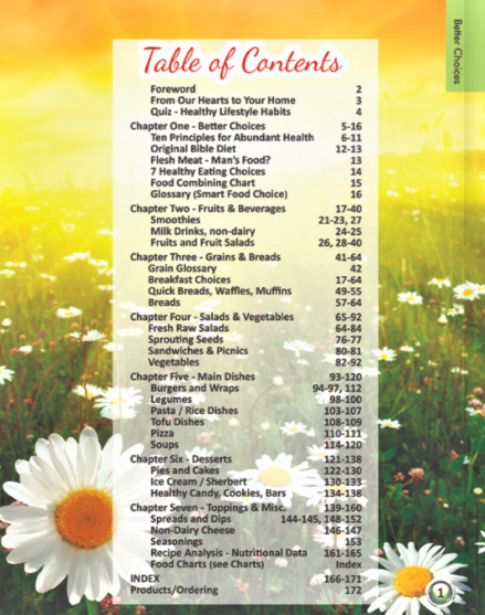 Better Choices Cookbook