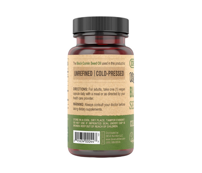 Black Cumin Seed Oil Veg Capsules