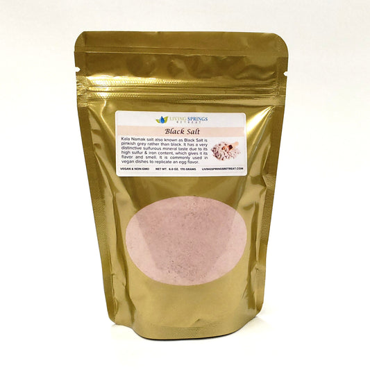 Himalayan Black Salt, 6 oz.