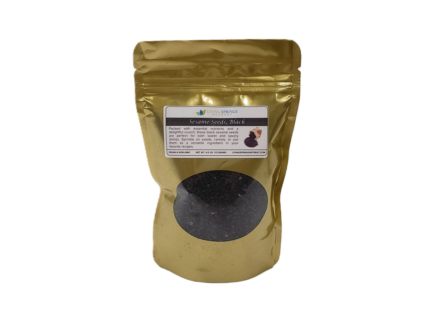 Sesame Seed Black, 4 oz.