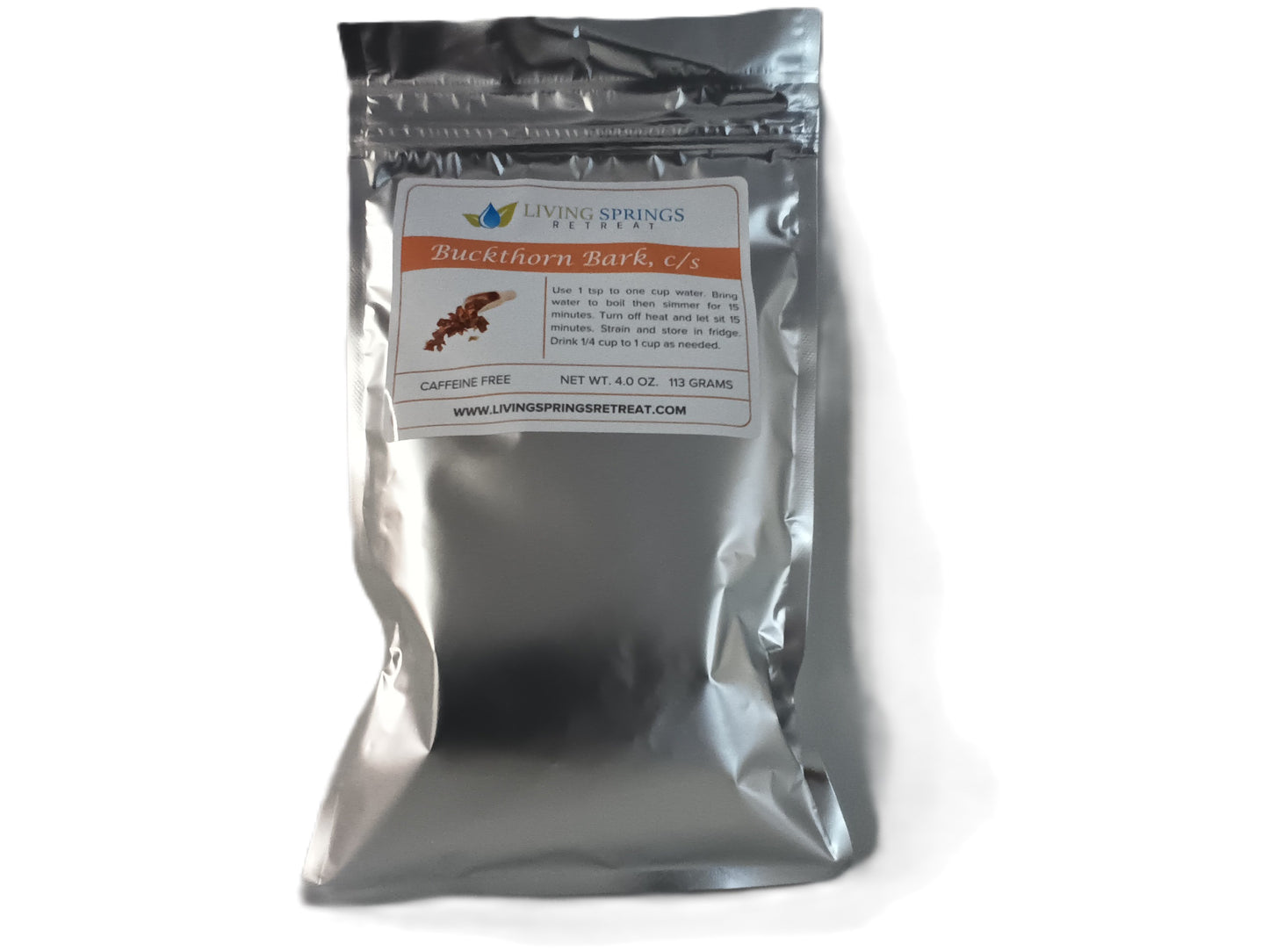 Buckthorn Bark Tea c/s, 4.0 oz.