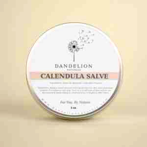 Calendula Salve,  2oz - Dandelion Naturals