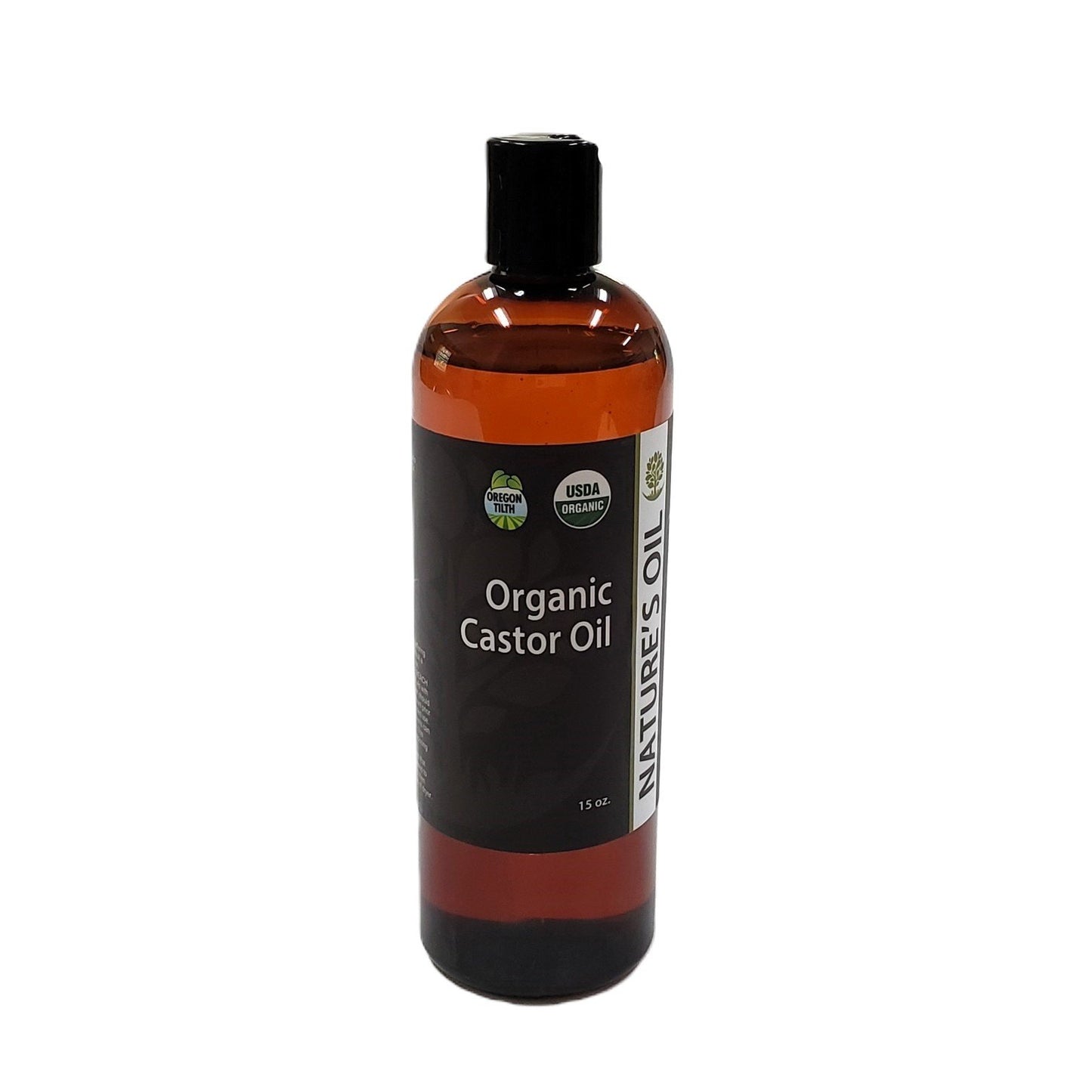 Castor Oil, Organic, 15 oz.