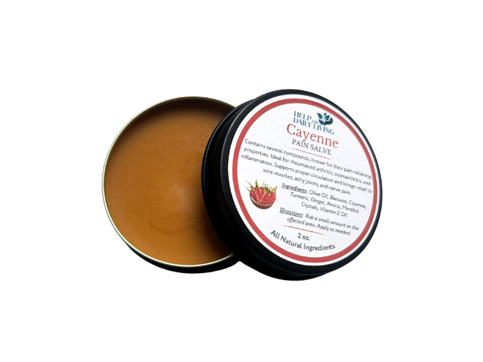 Cayenne Pain Salve, 2 oz.