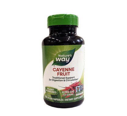 Cayenne (Nature's Way) - Vegan Capsules
