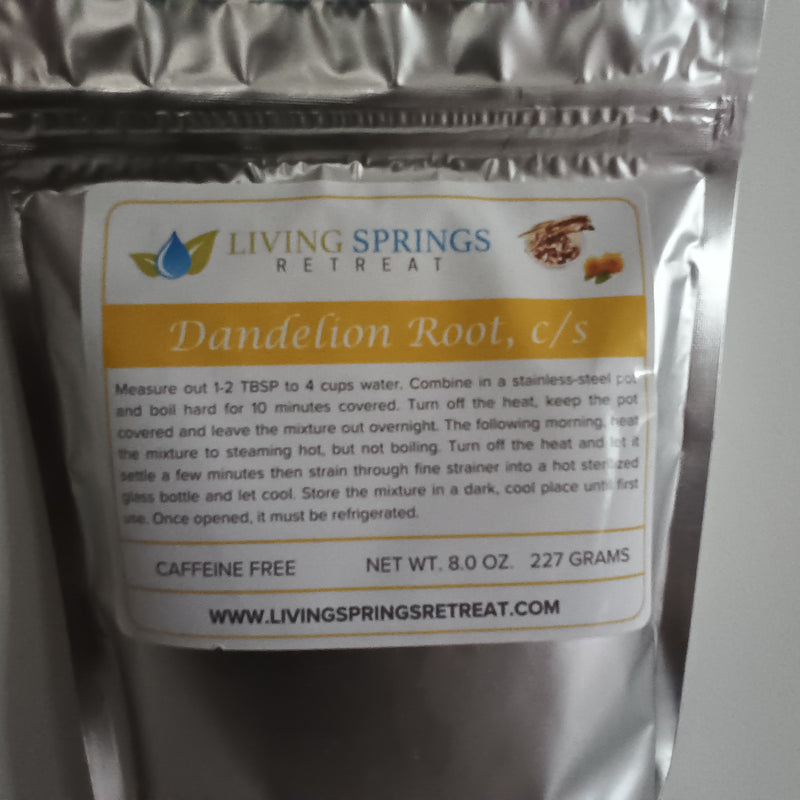Dandelion Root Tea c/s, 8.0 oz.