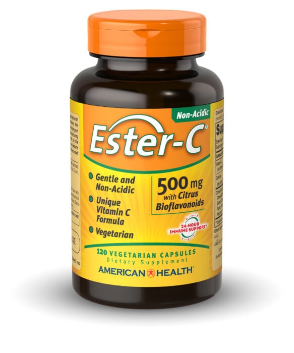 Ester-C with Citrus Bioflavonoids 500 mg - Veg Capsules