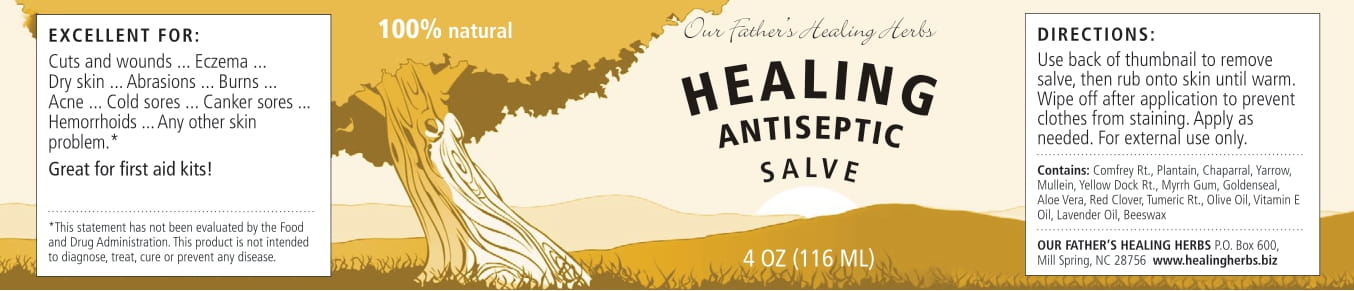 Healing Antiseptic Salve