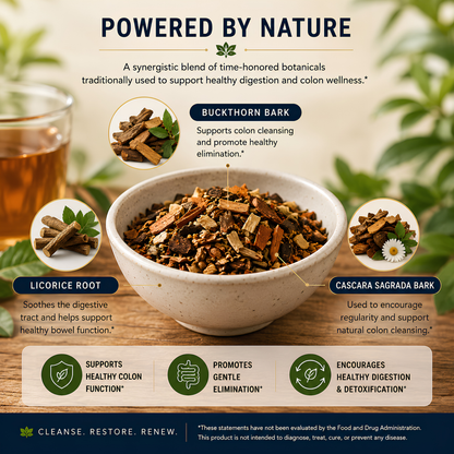 Colon Herbal Tea Blend, 4.0 oz. (New Packaging)