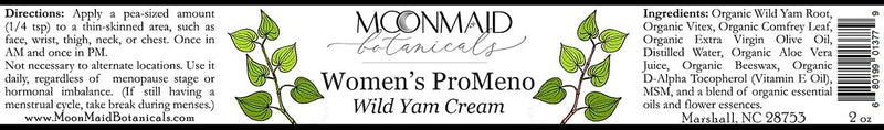 ProMeno Women's Wild Yam Cream