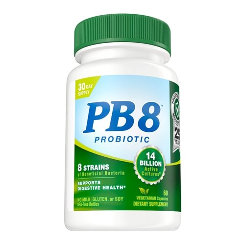 PB8 With Lactobacillus; Bifidobacterium - Vegetarian Capsules