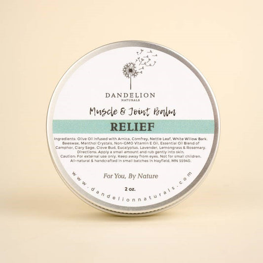 Relief Muscle and Joint Balm, 2 oz.