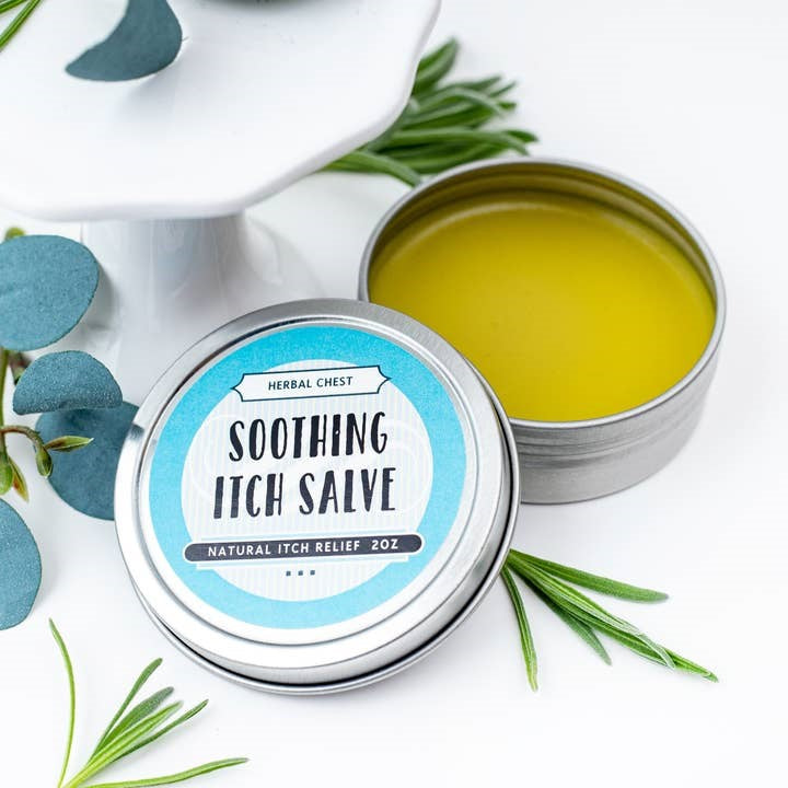 Soothing Itch Salve - Itch Relief Cream - Natural Anti Itch, 2 oz.