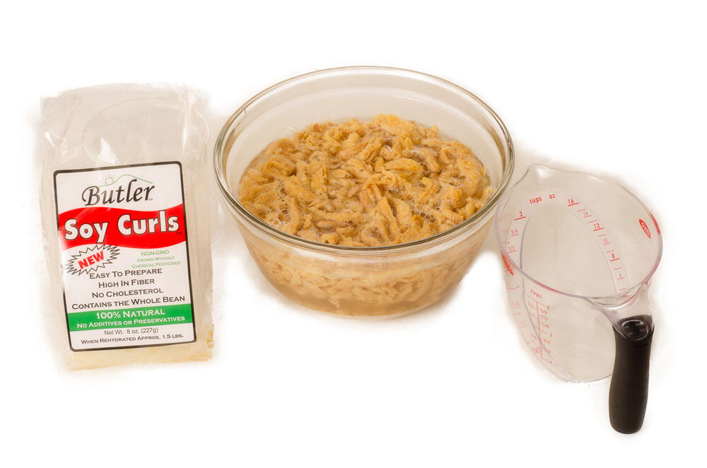 Soy Curls, Non-GMO, 8 oz.