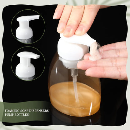 Foaming Soap Dispenser, Clear, 8 oz.