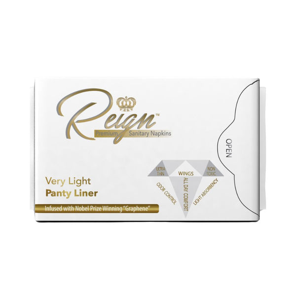 Reign Premium Panty Liners with Wings