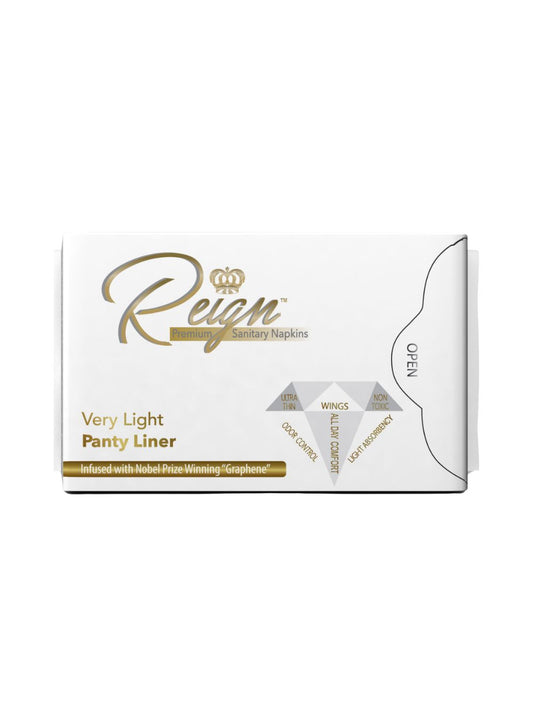 Reign Premium Panty Liners with Wings