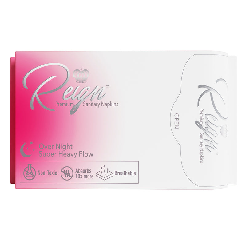 Reign Premium Overnight Super Heavy Flow Super Absorbent