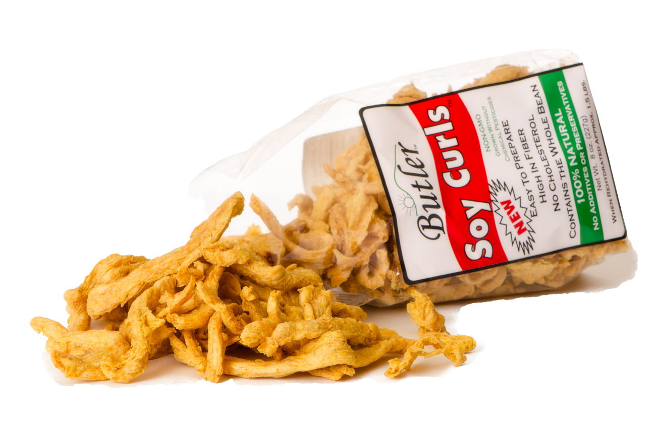 Soy Curls, Non-GMO, 8 oz.
